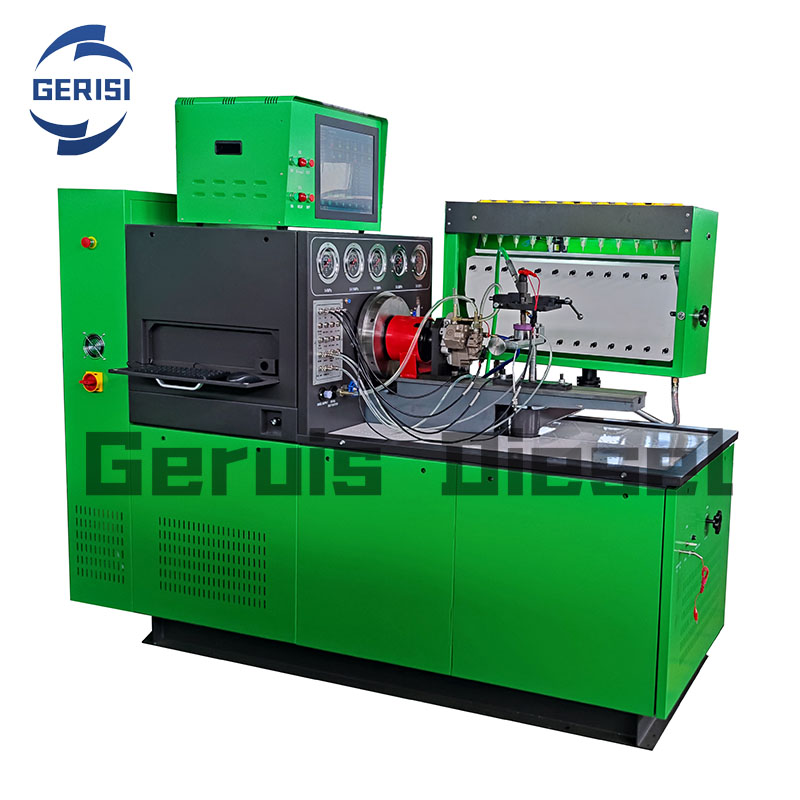 12PCR Diesel fuel injection pump common rail test bench 